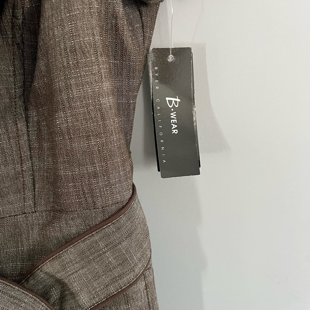 Byer California NWT - Women’s Brown suit Jacket Sz SM - Picture 4 of 9
